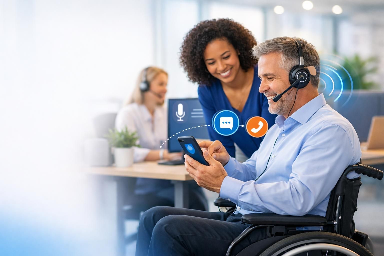 découvrez comment adapter votre service téléphonique pour améliorer l'accessibilité aux personnes en situation de handicap et garantir une communication inclusive et efficace.