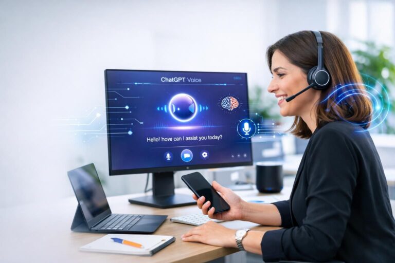 découvrez comment utiliser chatgpt vocal en 2026 pour parler facilement avec l'ia d'openai grâce à la reconnaissance vocale et aux commandes naturelles.