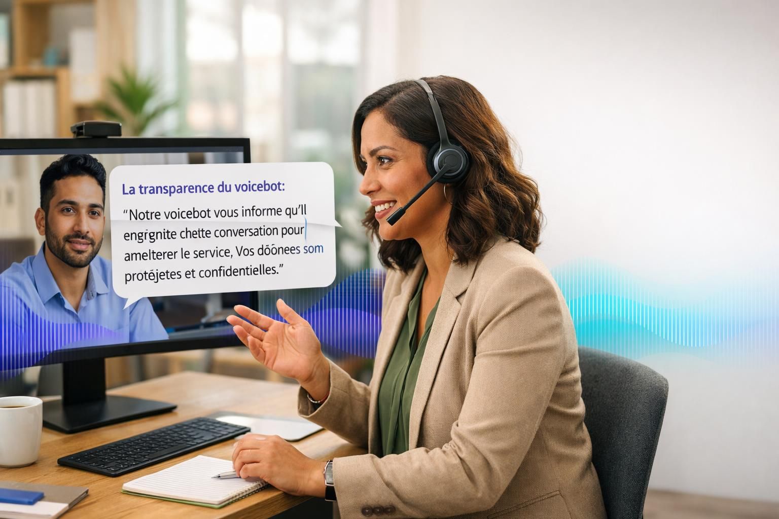 découvrez les enjeux éthiques des voicebots, en mettant l'accent sur la transparence et la responsabilité dans le développement et l'utilisation de l'intelligence artificielle.