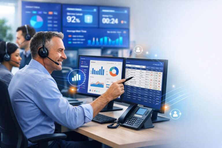 optimisez la gestion de vos appels grâce à nos tableaux de bord et kpis téléphoniques pour une supervision efficace et une performance améliorée.