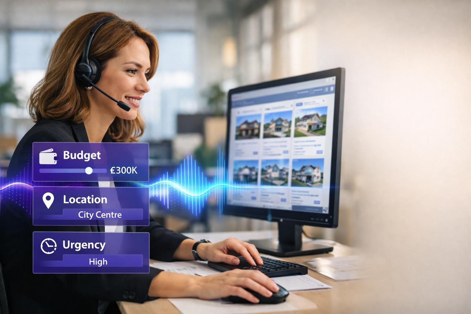 découvrez comment un agent vocal immobilier peut qualifier automatiquement vos prospects, optimisant ainsi votre processus de vente et gagnant du temps.