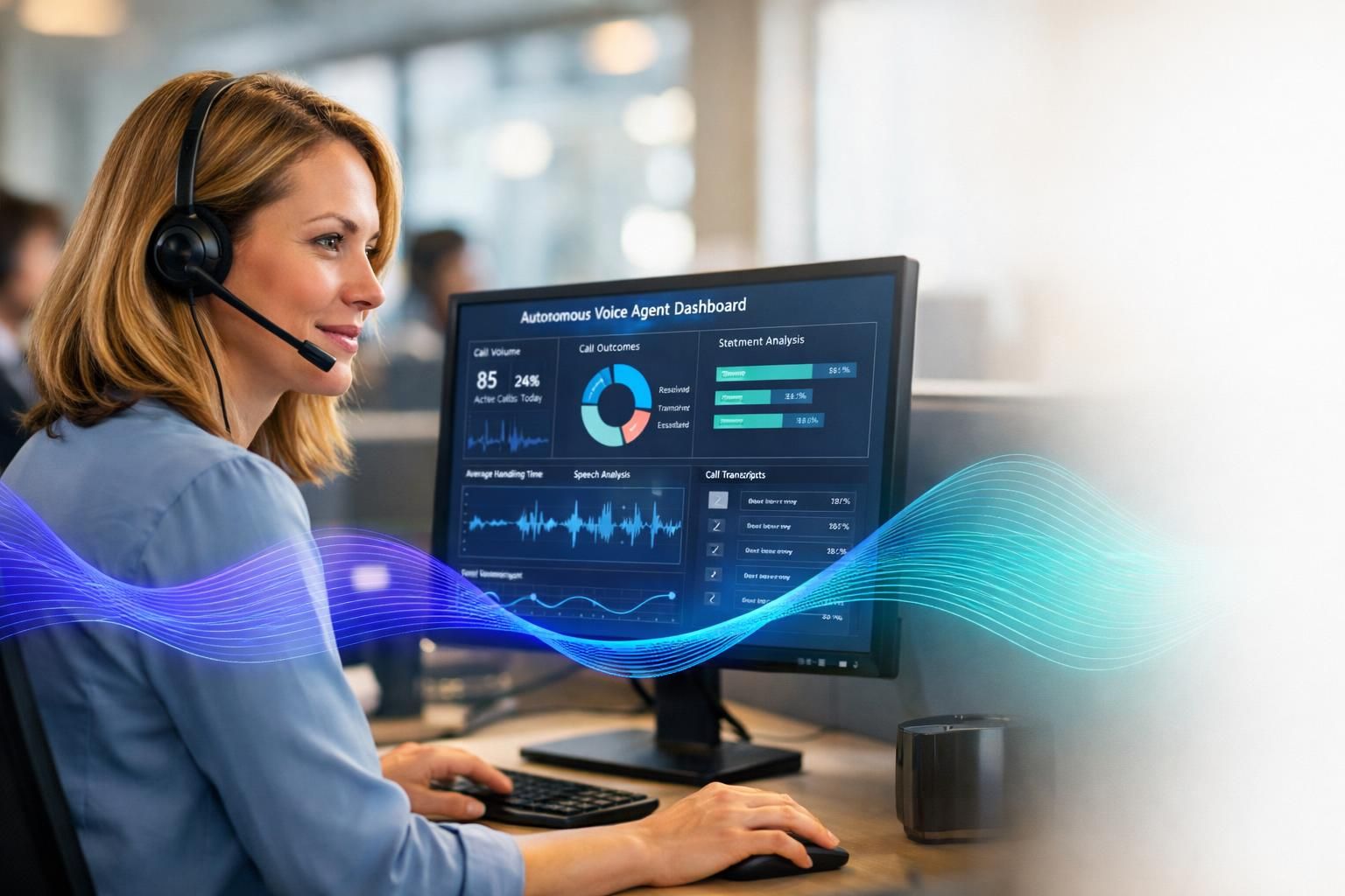 découvrez comment mettre en place un agent vocal autonome pour un support client disponible 24/7, améliorant l'efficacité et la satisfaction de vos utilisateurs.