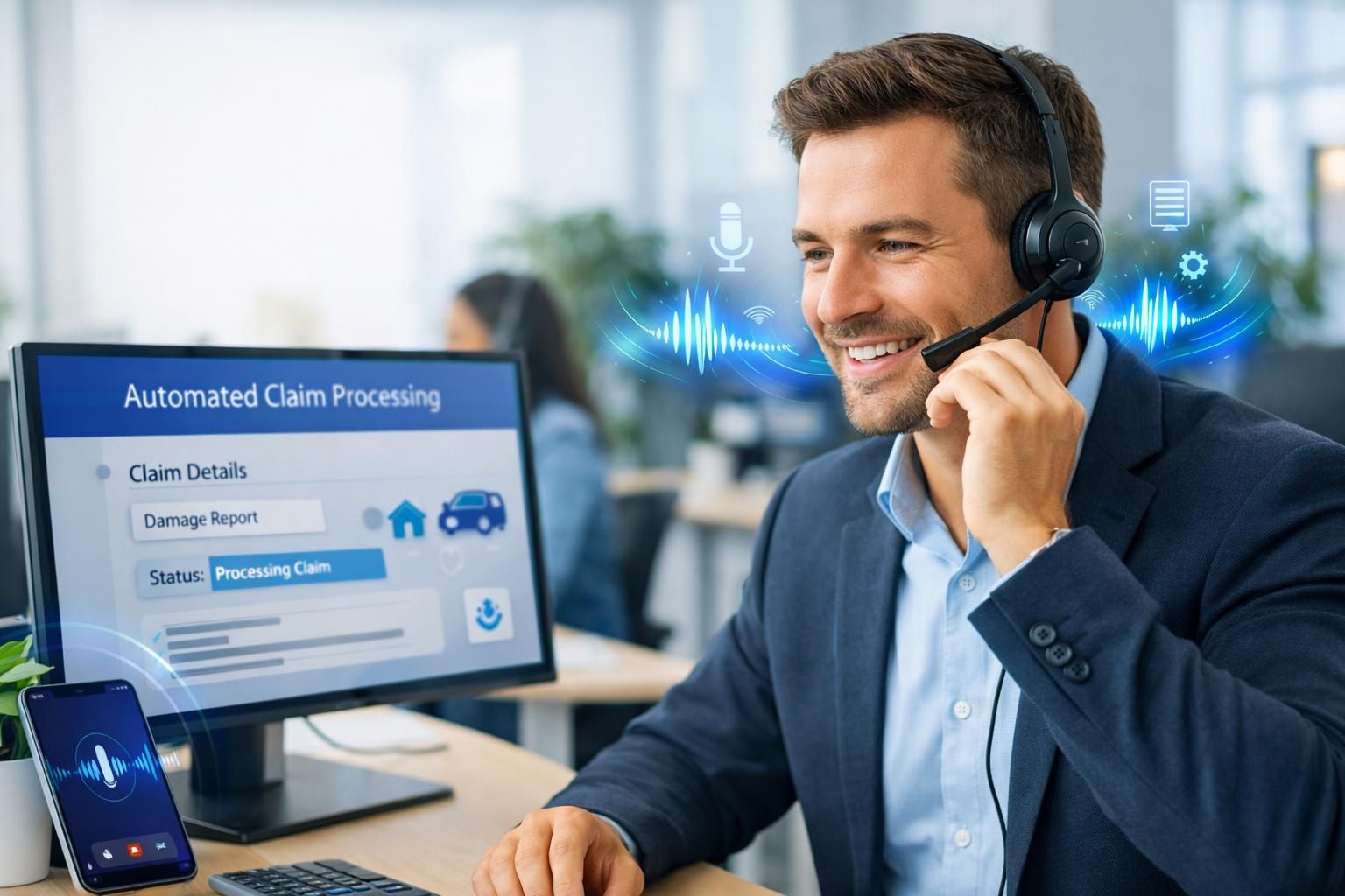 découvrez comment le voicebot assurance révolutionne l'automatisation des déclarations de sinistres pour un traitement rapide et efficace.