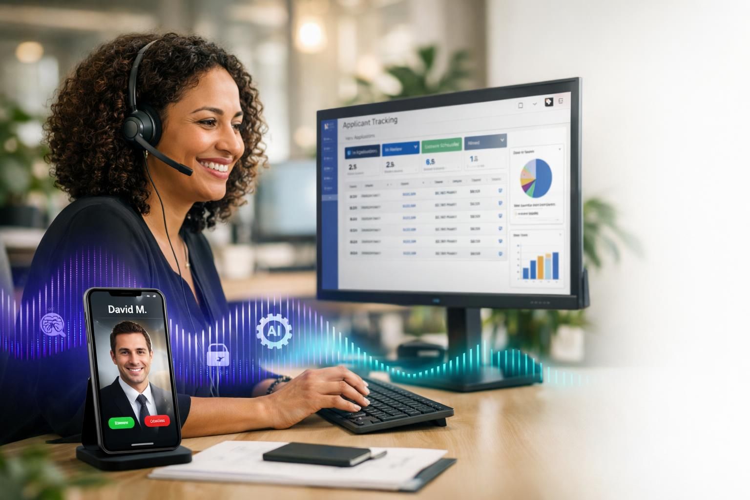 découvrez comment un voicebot rh peut automatiser et optimiser le recrutement et les entretiens, améliorant l'efficacité et l'expérience candidat.