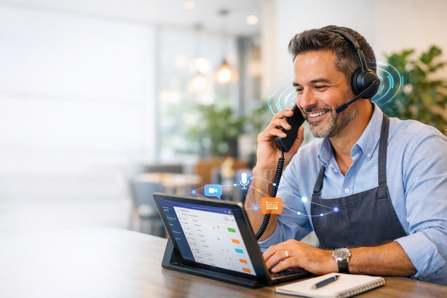 découvrez comment un voicebot pour la restauration peut optimiser la gestion des réservations par téléphone, améliorant ainsi l'efficacité et l'expérience client.