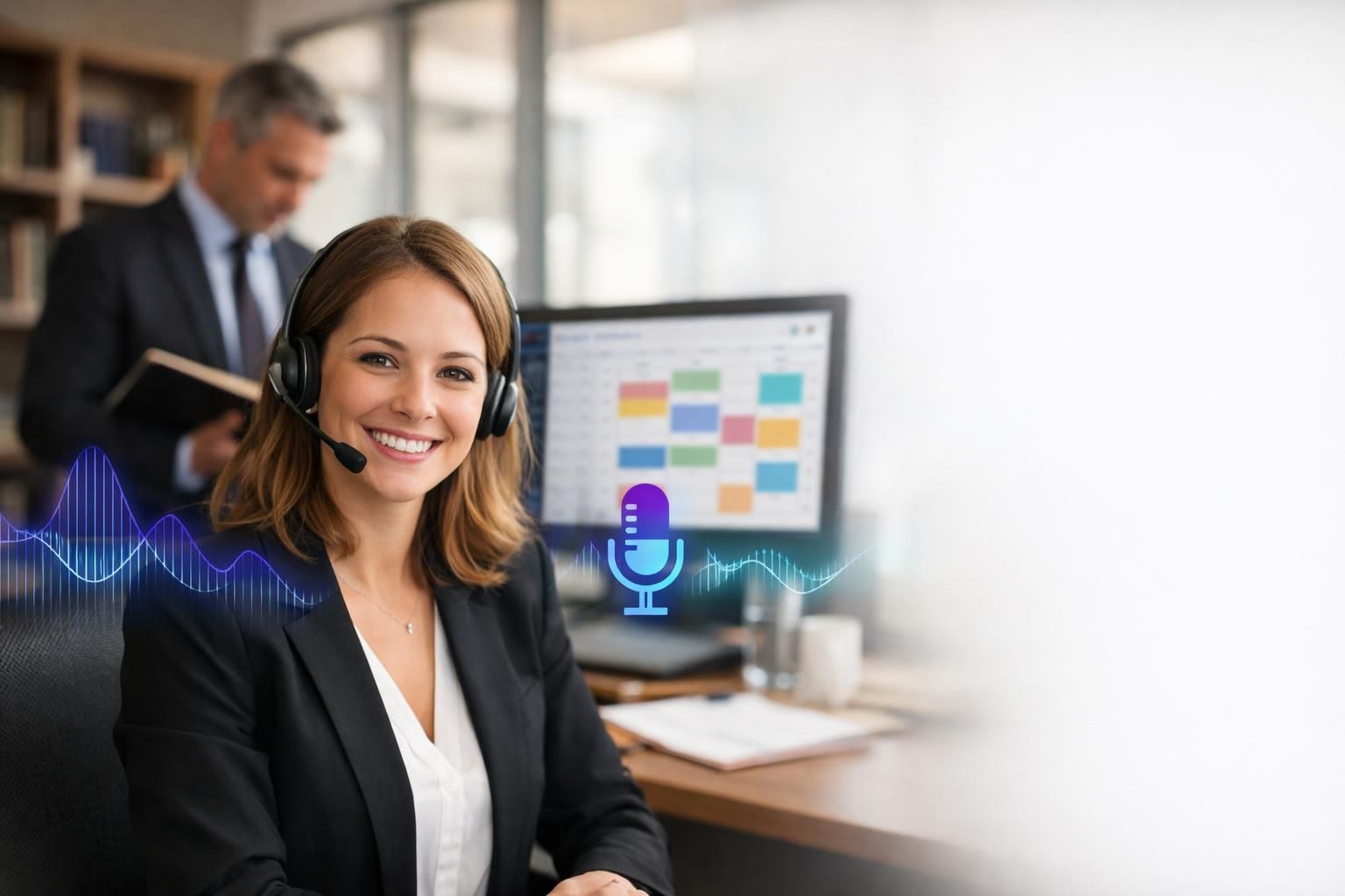 découvrez comment un agent vocal juridique peut automatiser la prise de rendez-vous pour avocats, optimisant ainsi la gestion du temps et améliorant l'expérience client.