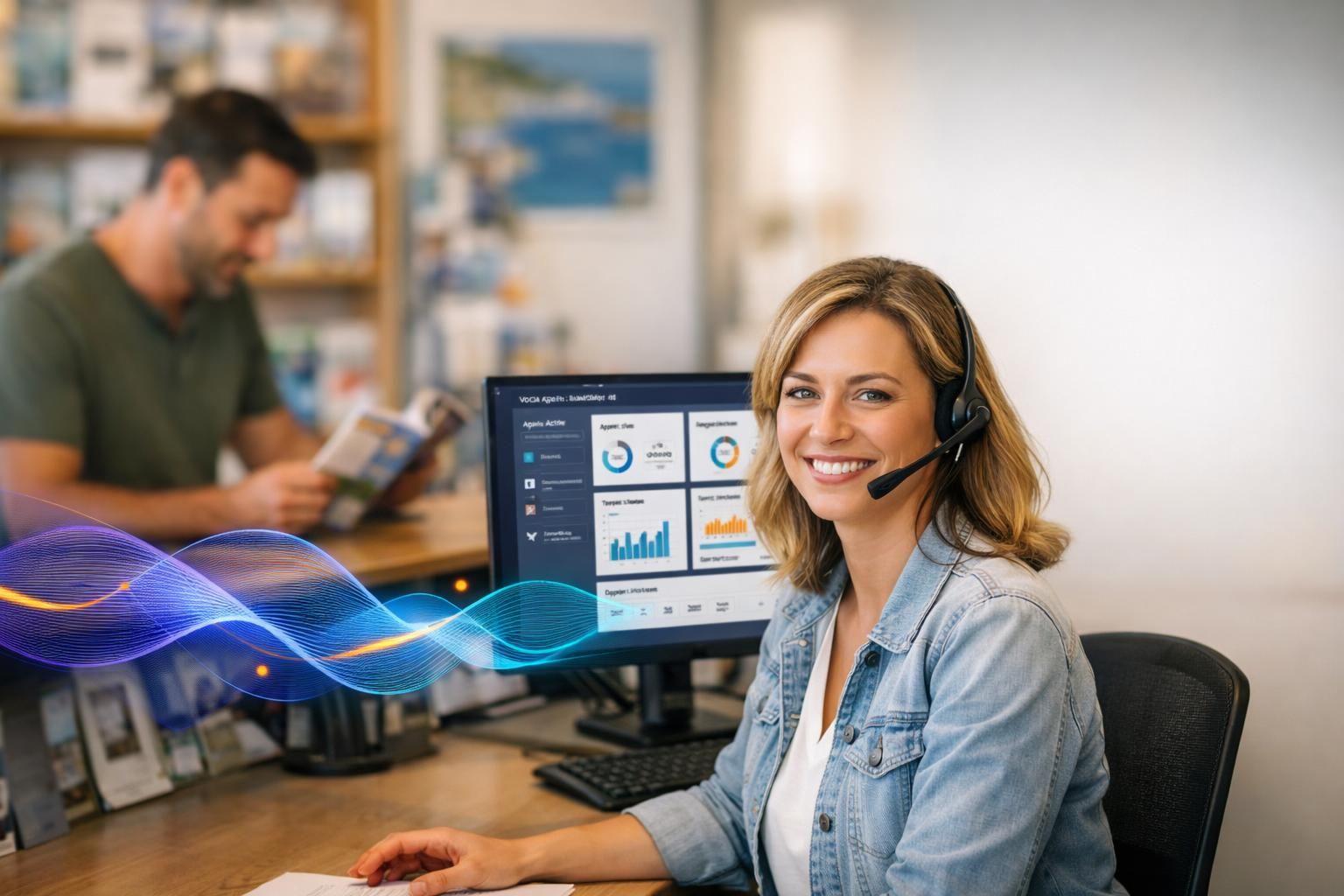 découvrez notre agent vocal tourisme pour des réservations rapides et des informations touristiques automatisées, disponibles 24/7 pour faciliter votre voyage.