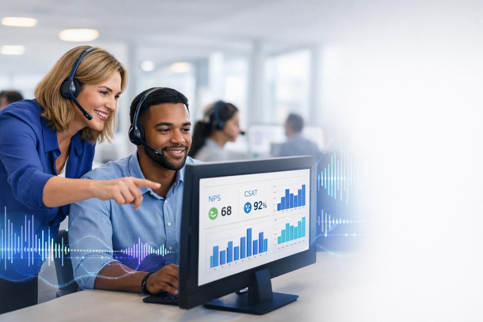 découvrez comment le nps et le service téléphonique permettent de mesurer efficacement la satisfaction client grâce à l'analyse de la voix.