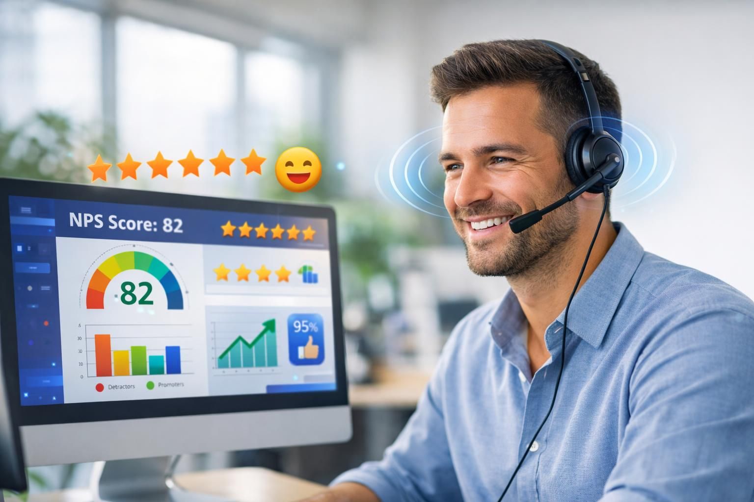 découvrez comment mesurer la satisfaction client grâce au nps et au service téléphonique, en analysant les retours par la voix pour améliorer l'expérience utilisateur.