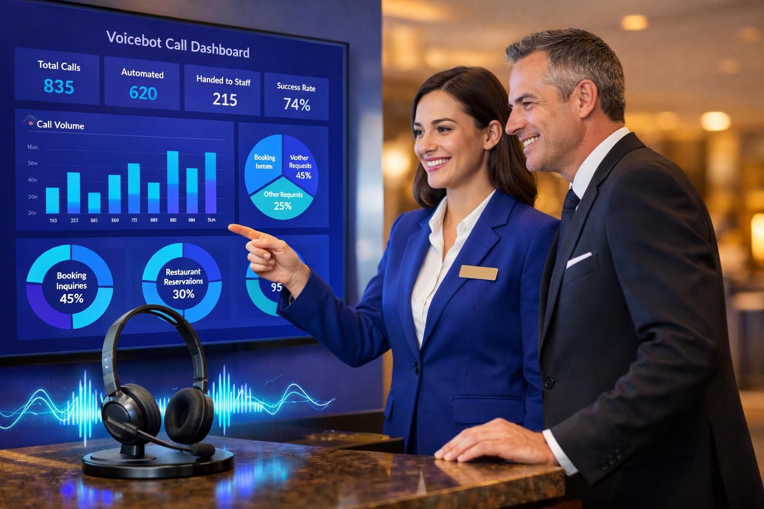 découvrez comment le voicebot transforme l'industrie hôtelière en optimisant l'accueil et les réservations grâce à une technologie vocale innovante et efficace.