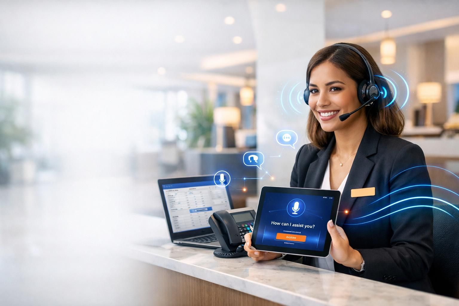 découvrez comment les voicebots transforment l'hôtellerie en optimisant l'accueil des clients et en facilitant les réservations grâce à une technologie intelligente et conviviale.