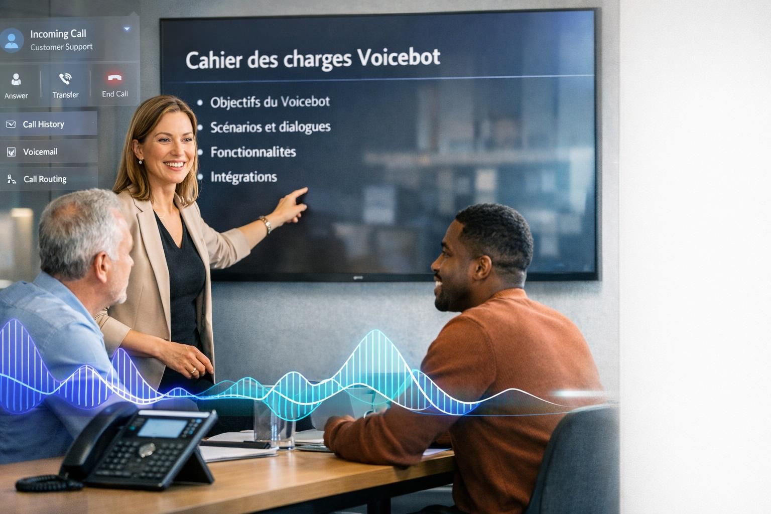 découvrez notre template et méthodologie complète pour rédiger un cahier des charges efficace pour votre voicebot, facilitant la conception et la mise en œuvre de votre projet vocal.