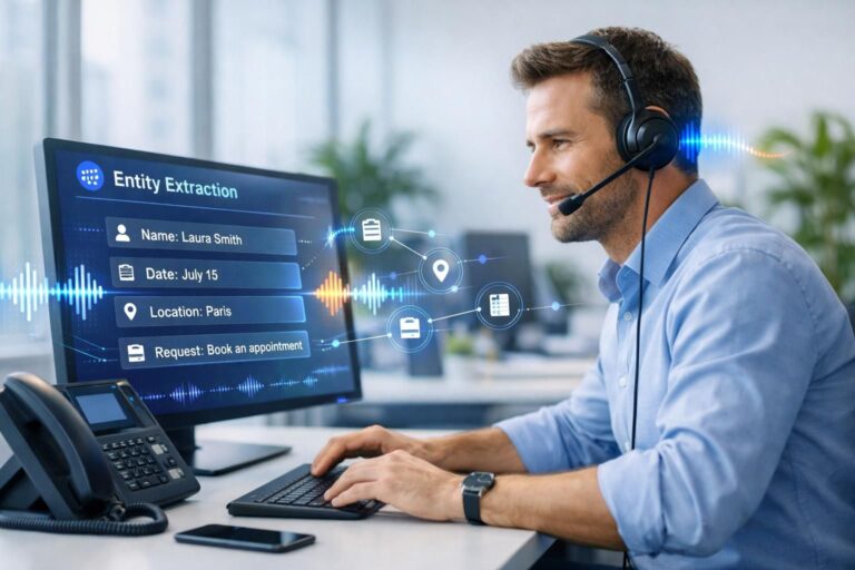 découvrez comment l'extraction d'entités révolutionne les agents vocaux intelligents en améliorant la compréhension et l'efficacité des interactions utilisateur.