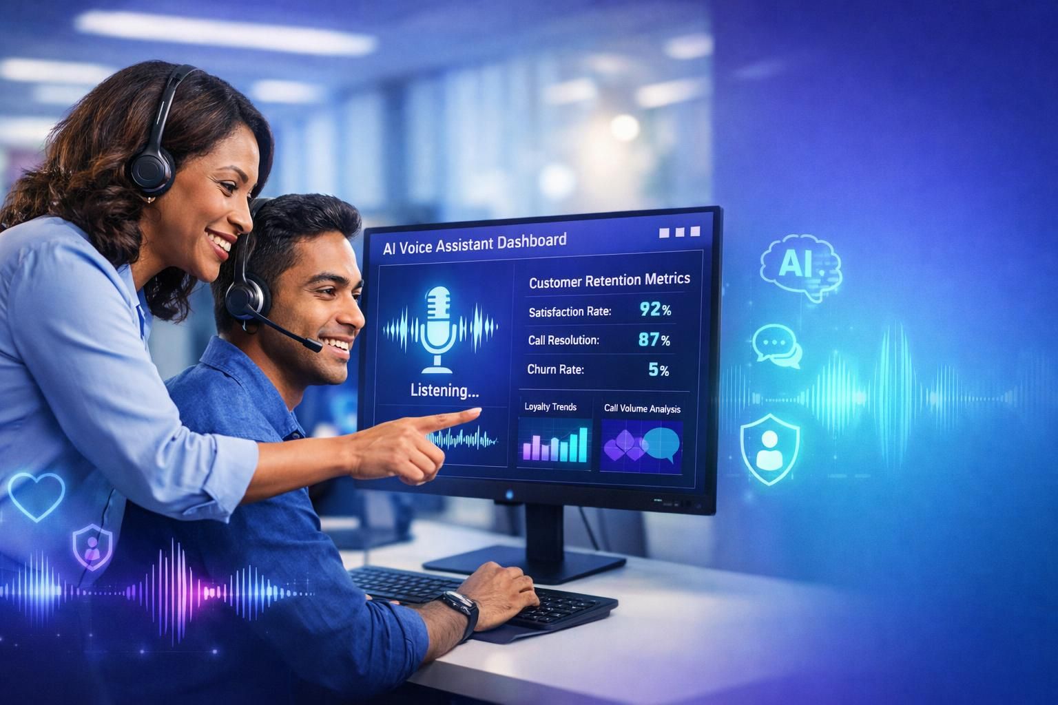 découvrez comment les stratégies d'intelligence artificielle peuvent optimiser la fidélisation client par téléphone et améliorer durablement la rétention.
