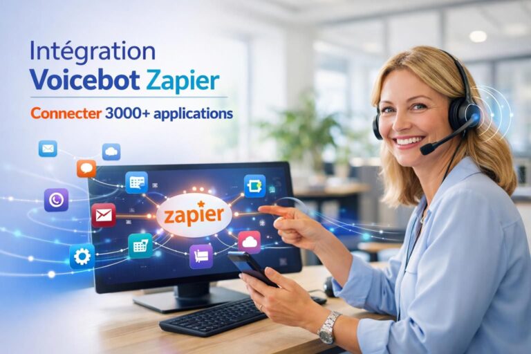 découvrez l'intégration voicebot avec zapier pour connecter plus de 3000 applications et automatiser vos tâches facilement et efficacement.