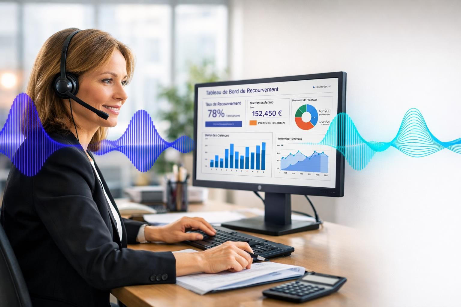 optimisez votre recouvrement avec notre solution voicebot qui automatise les relances de paiement, améliore le taux de recouvrement et réduit les délais de traitement.