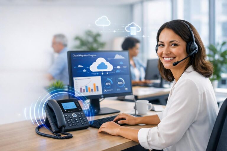 découvrez comment la migration vers un standard téléphonique ip en 2026 vous permet de bénéficier des avantages du cloud pour une communication d'entreprise moderne, flexible et économique.