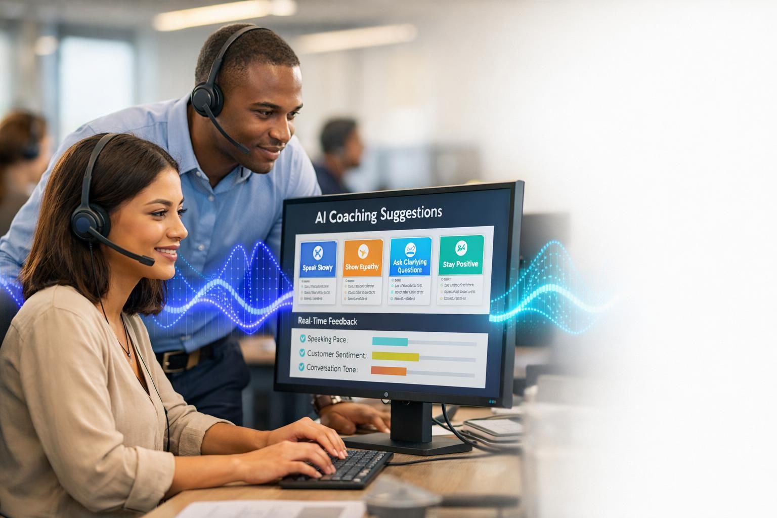 découvrez whisper agent, la solution innovante de coaching en direct pour conseillers, propulsée par l'intelligence artificielle, afin d'améliorer leurs performances et la satisfaction client.